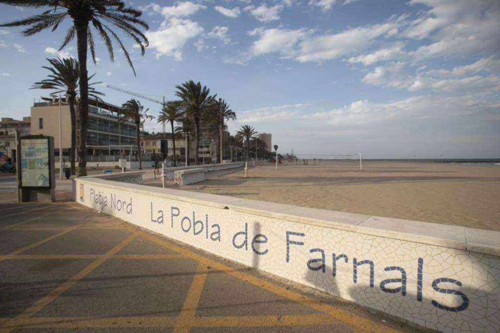 La Llar45 , Relajate Junto Al Mar Daire Playa Pobla de Farnals Dış mekan fotoğraf