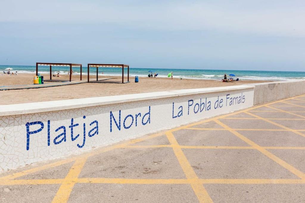 La Llar45 , Relajate Junto Al Mar Daire Playa Pobla de Farnals Dış mekan fotoğraf